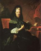 Hyacinthe Rigaud Maria van Longueville painting